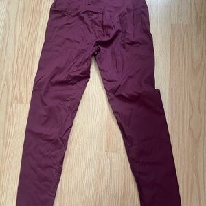 lululemon athletica Burgundy Leggings